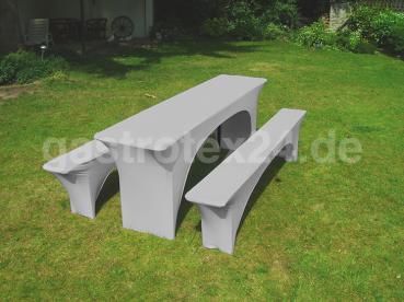 Stretch-Bierbankhussen-Set 